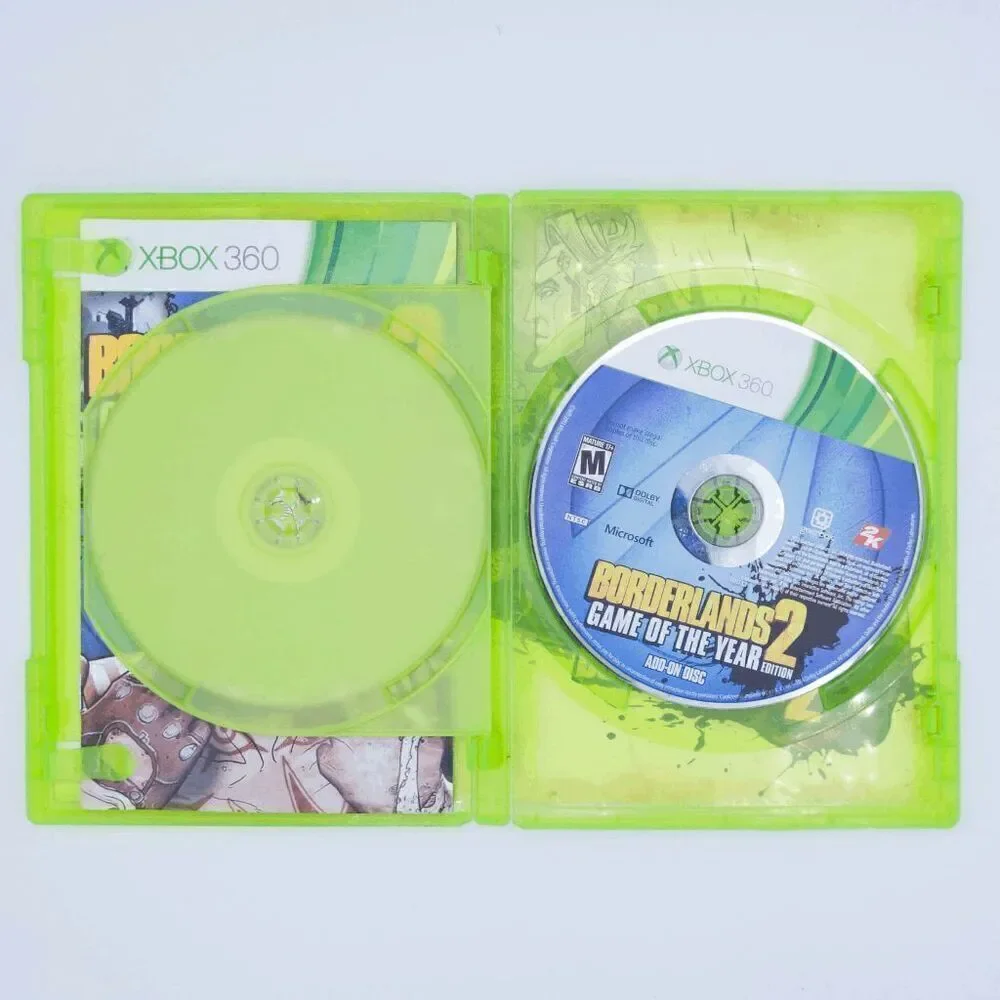 Xbox 360 Borderlands 2 Game of the Year Edition + Xbox 360 Platinum Hits Borderl
